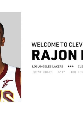 Los Cleveland Cavaliers anuncian el fichaje de Rajon Rondo