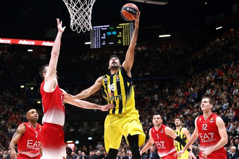 El Fenerbahce vuelve a la senda de las victorias en Milán (70-79)