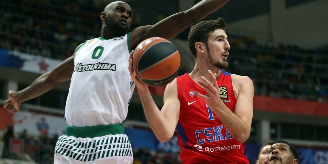 El CSKA Moscú tiene que sacar su mejor versión ante el Panathinaikos (81-77)