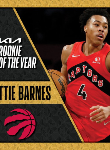 Scottie Barnes, rookie del año NBA