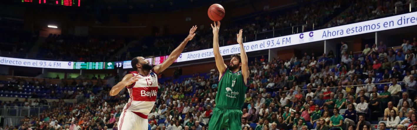 Derrota de Unicaja ante Bayern Múnich marcada por el desacierto en el tiro (62-74)