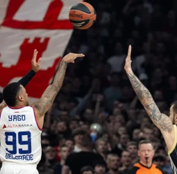 La defensa del Estrella Roja marca la diferencia sobre ASVEL, 73-66