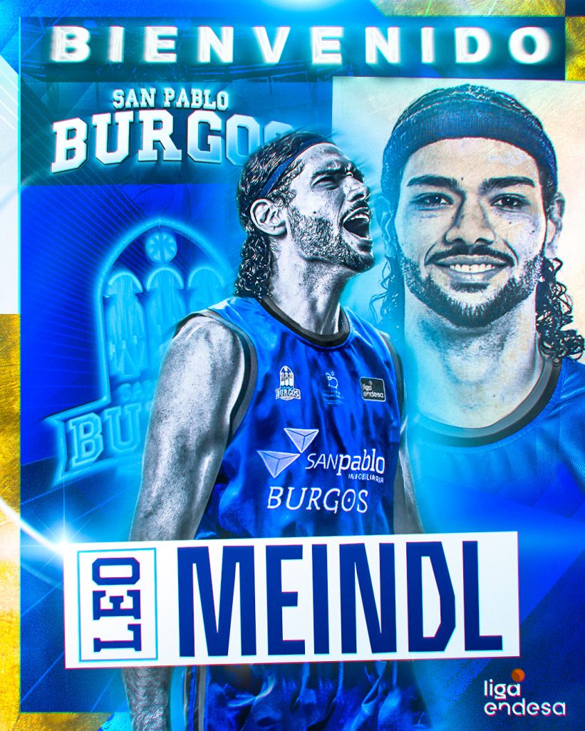 Leo Meindl, polivalencia para el San Pablo Burgos