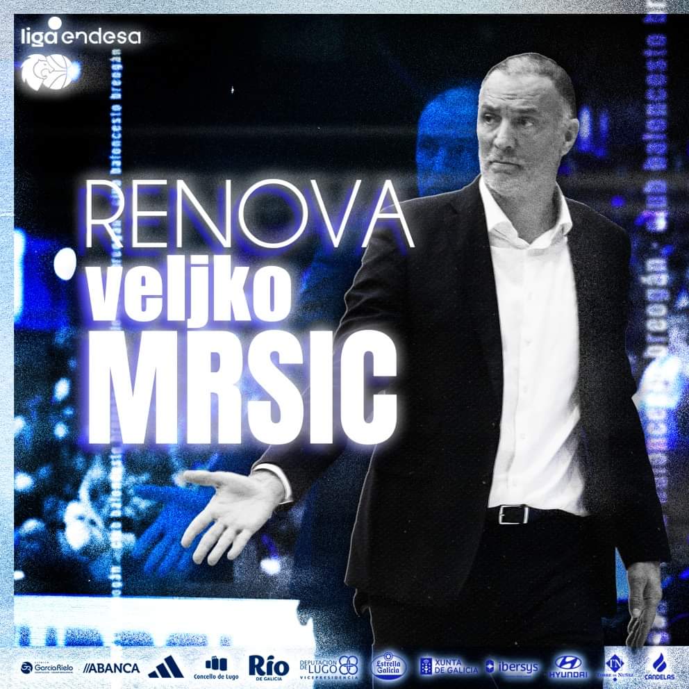 Veljko Mrsic renueva su compromiso con el Río Breogán