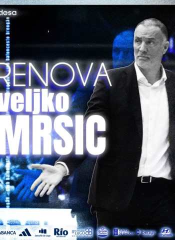 Veljko Mrsic renueva su compromiso con el Río Breogán