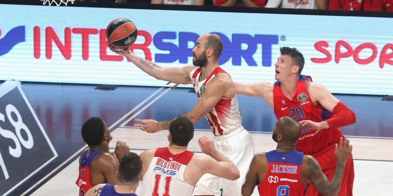 La historia ya lo dice, Olympiacos siempre gana al CSKA en una final four. Los griegos primeros finalistas (78-82)