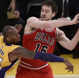 El último duelo Kobe Bryant vs Pau Gasol