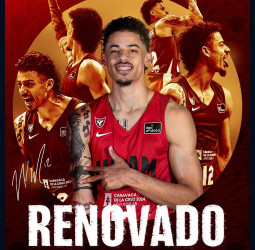 Jonah Radebaugh renueva con el UCAM Murcia