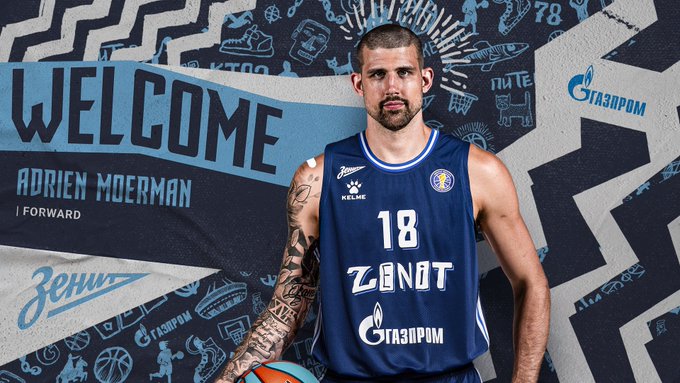 El Zenit St. Petersburg anuncia el fichaje de Adrien Moerman
