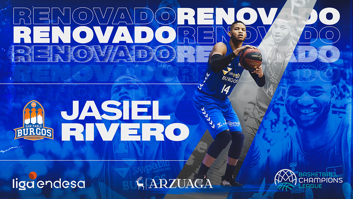 Jasiel Rivero firma su permanencia en el San Pablo Burgos