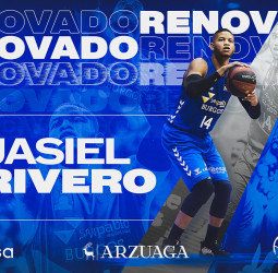 Jasiel Rivero firma su permanencia en el San Pablo Burgos