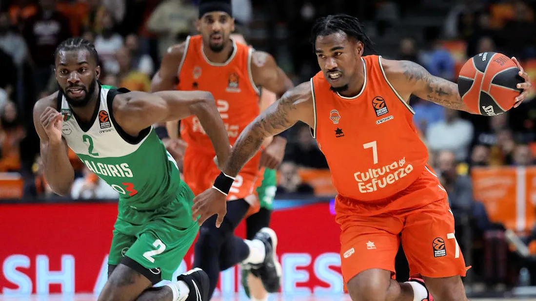 Keenan Evans guía la victoria del Zalgiris en Valencia, 79-84