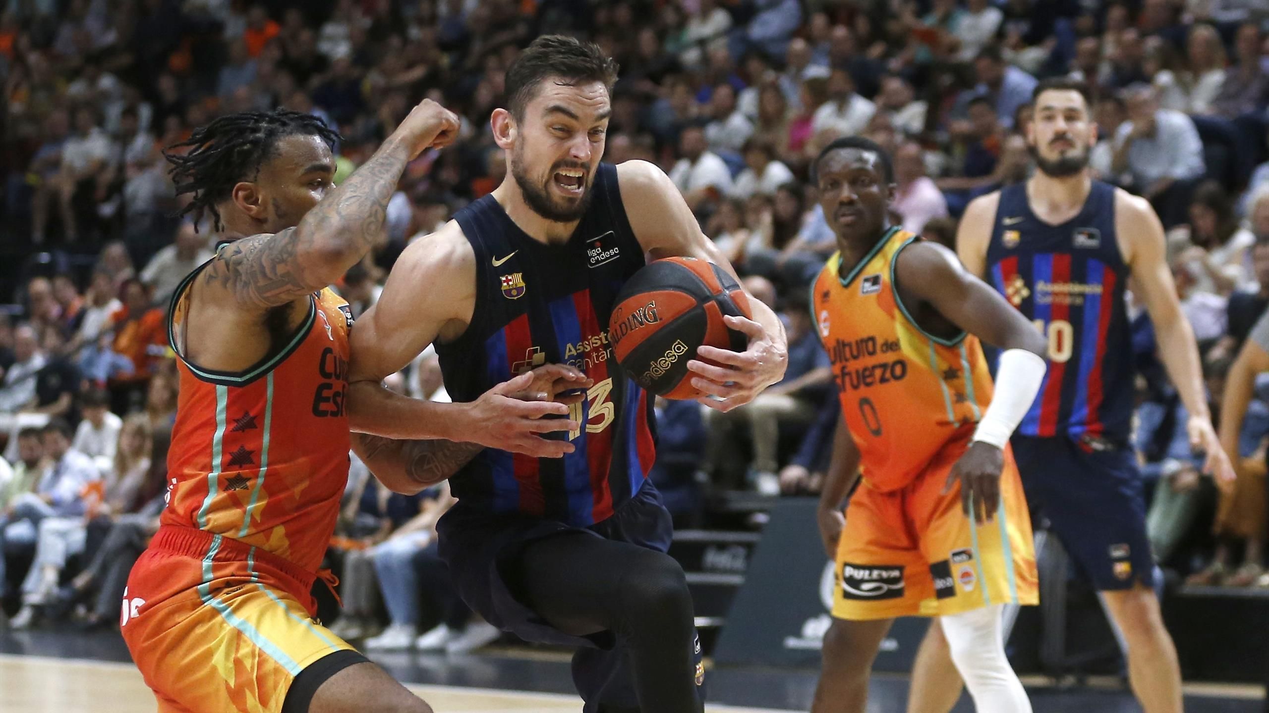 El Valencia Basket-Barcelona, plato fuerte de la jornada