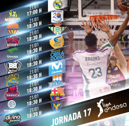 Toda la información de la jornada 17 de la liga Endesa