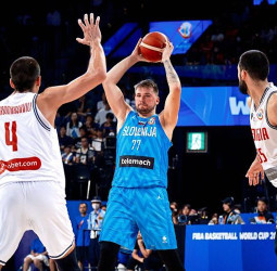 Luka Doncic vuelve a marcar las diferencias, esta vez ante Georgia (88-67)
