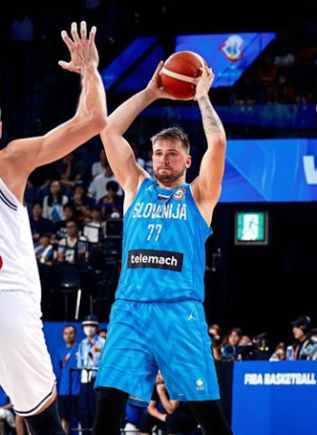 Luka Doncic vuelve a marcar las diferencias, esta vez ante Georgia (88-67)