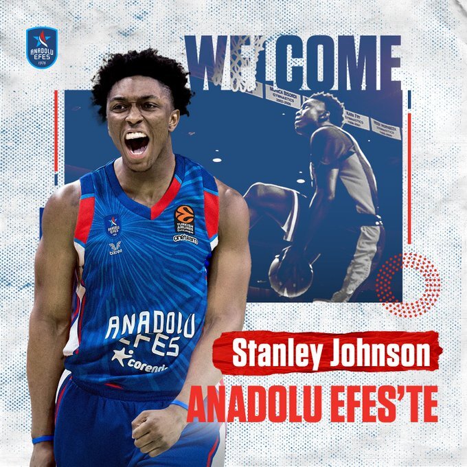 El Anadolu Efes anuncia el fichaje de Stanley Johnson