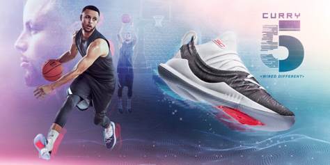 UNDER ARMOUR presenta la nueva Curry 5
