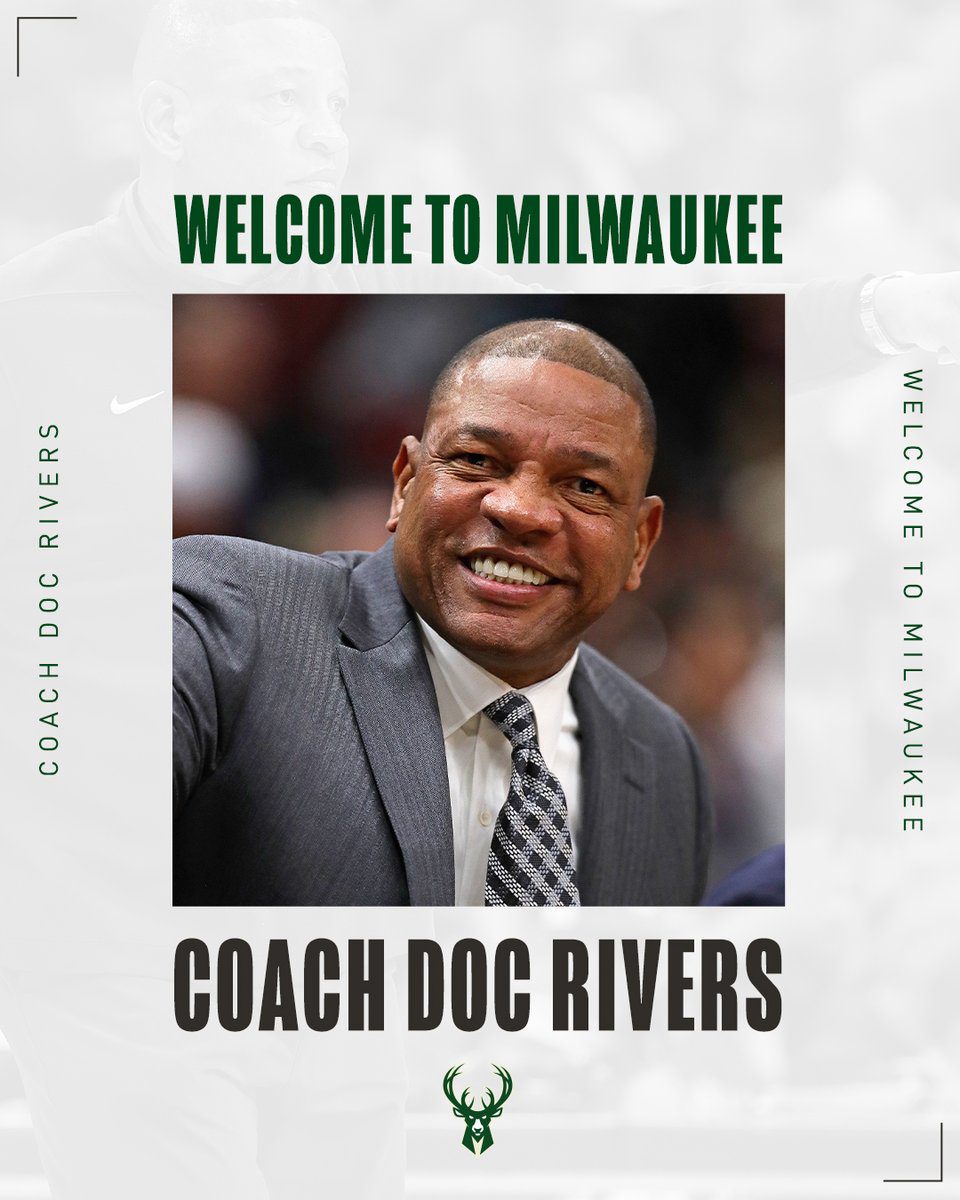 Los Milwaukee Bucks anuncian el fichaje de Doc Rivers