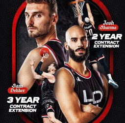 Sam Dekker, tres años más en el London Lions