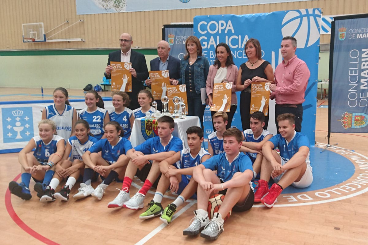La Federación Galega de Baloncesto presenta la Fase Final de Copa Galicia Senior en Marín