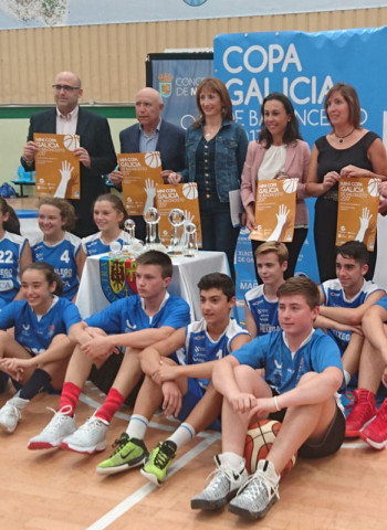 La Federación Galega de Baloncesto presenta la Fase Final de Copa Galicia Senior en Marín