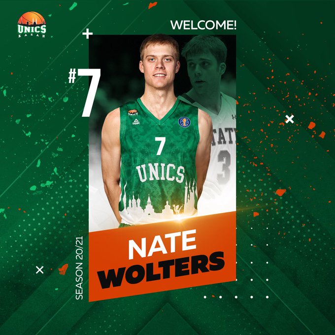 Nate Wolters, nuevo jugador del Unics Kazan