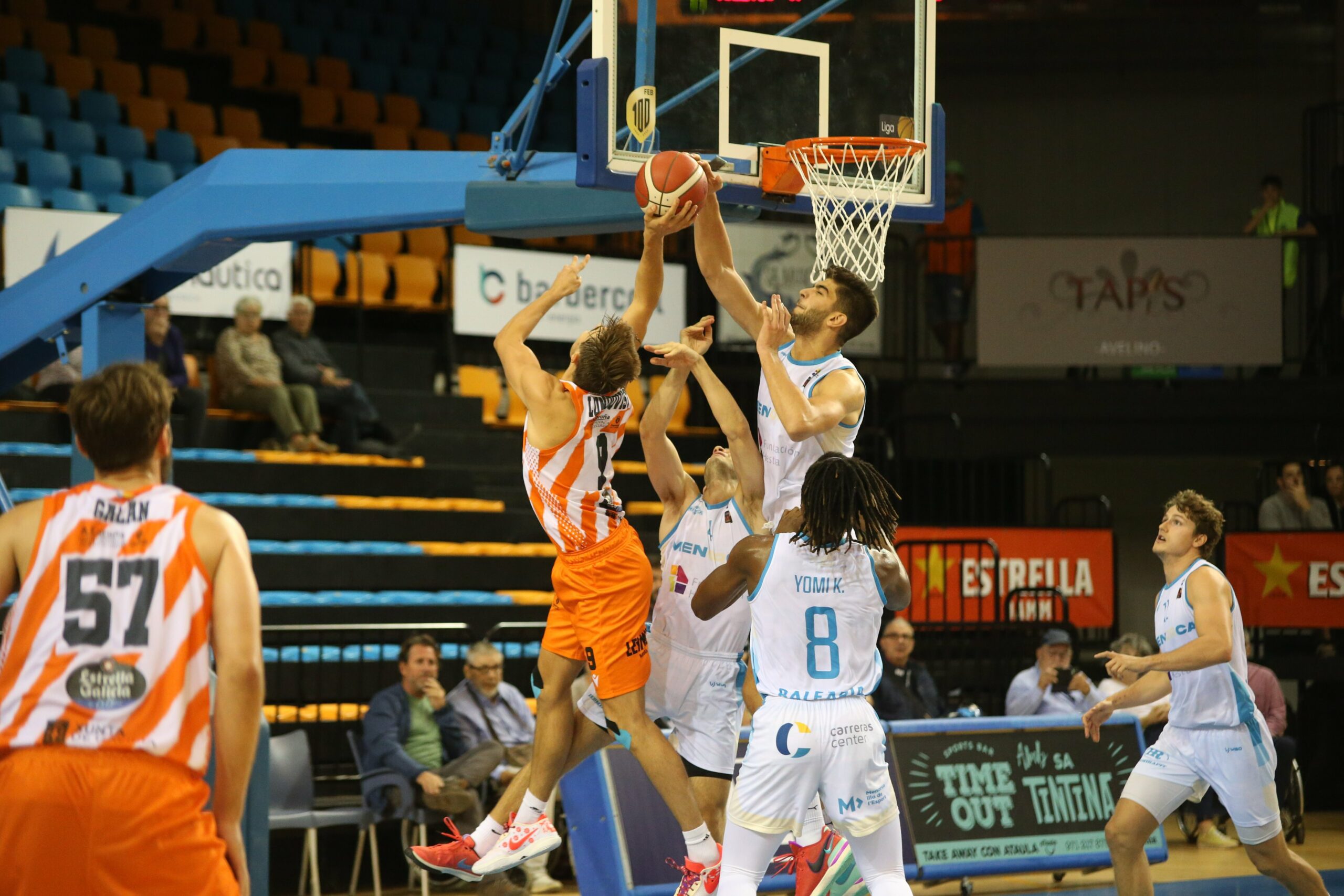 Primer tropiezo del curso para el Básquet Coruña, 56-51