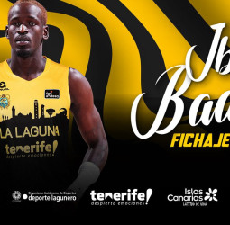 Ibou Badji, nuevo jugador de La Laguna Tenerife