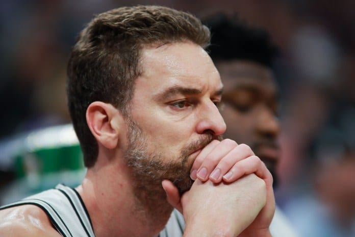 Pau Gasol, cansado de no jugar