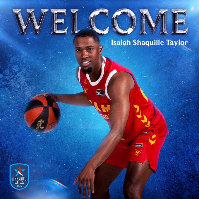 El Anadolu Efes anuncia el fichaje de Isaiah Taylor
