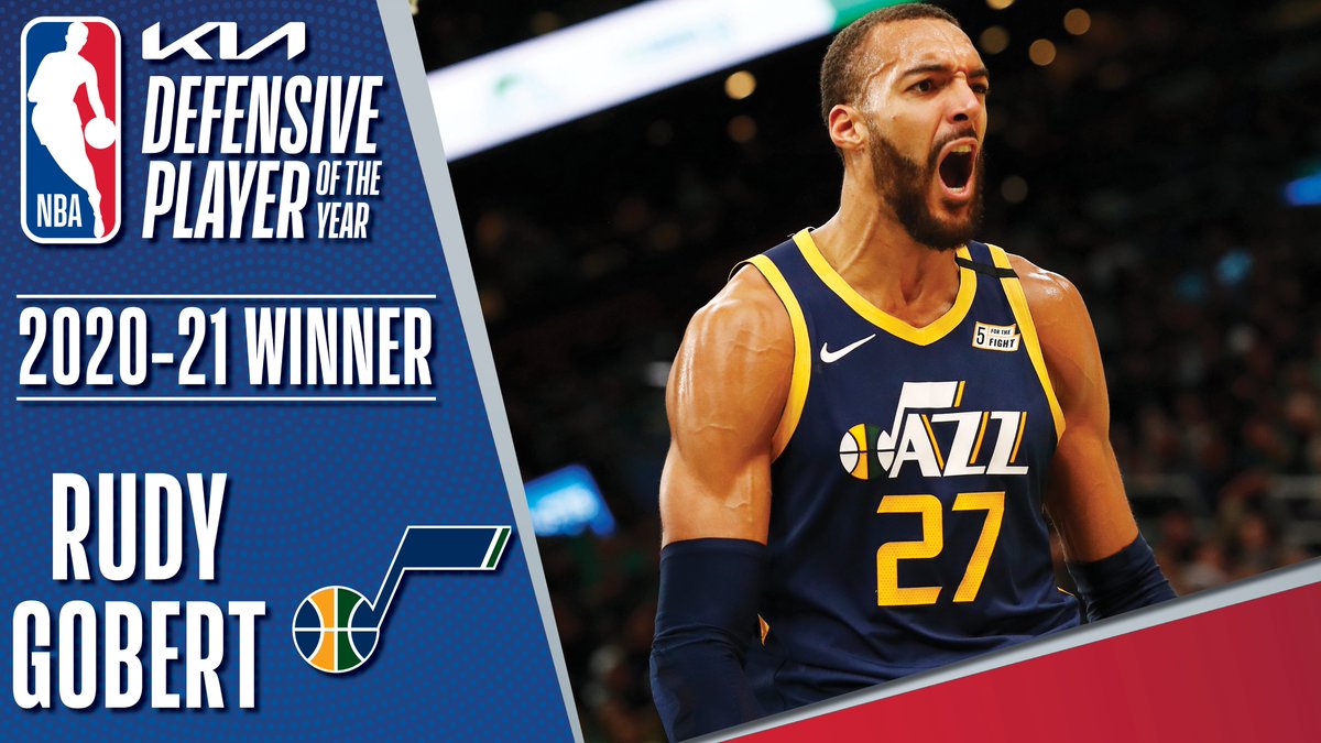 Rudy Gobert, mejor Defensor de la temporada NBA