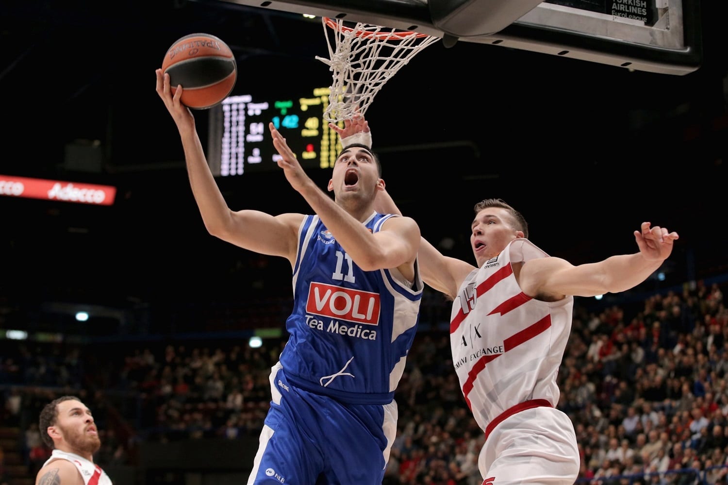 La pegada del Milán marca la diferencia ante el Buducnost (111-94)