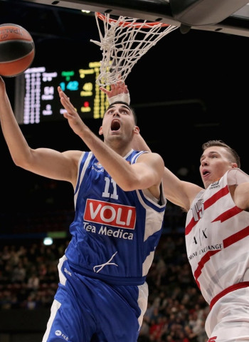 La pegada del Milán marca la diferencia ante el Buducnost (111-94)