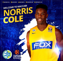 El Maccabi anuncia el fichaje de Norris Cole