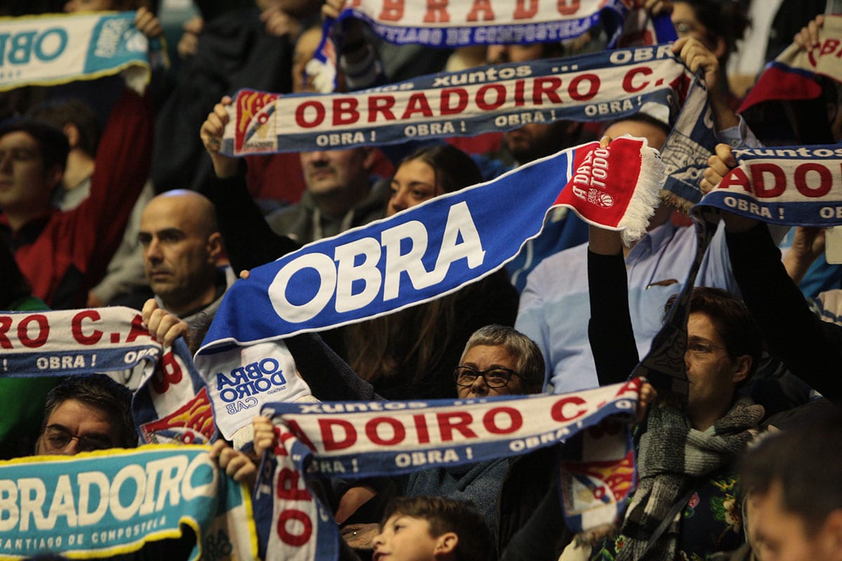El Monbus Obradoiro quiere ver a su afición animándoles en la pista del Movistar Estudiantes