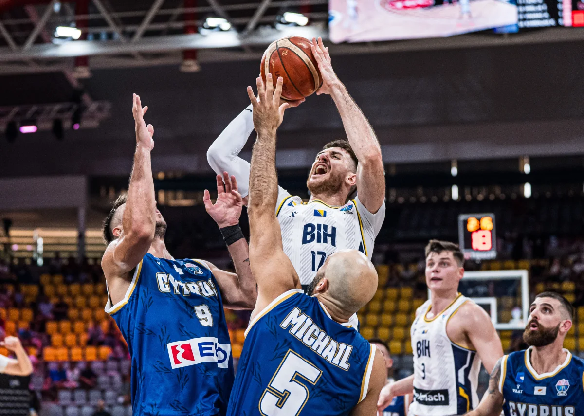 Bosnia y Herzegovina arruina el estreno histórico de Chipre en el EuroBasket, 91-64