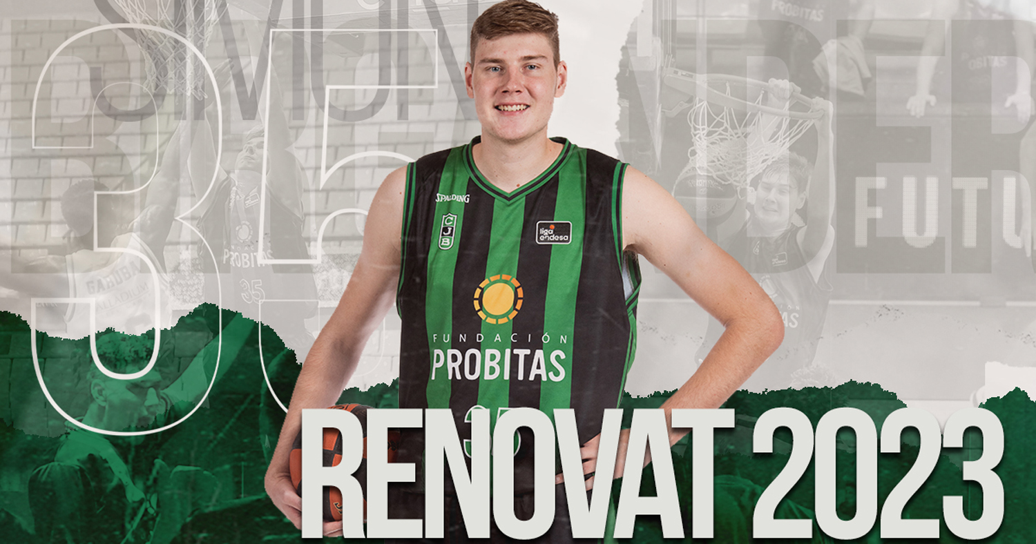 Simon Birgander prolonga su contrato con el Club Joventut Badalona