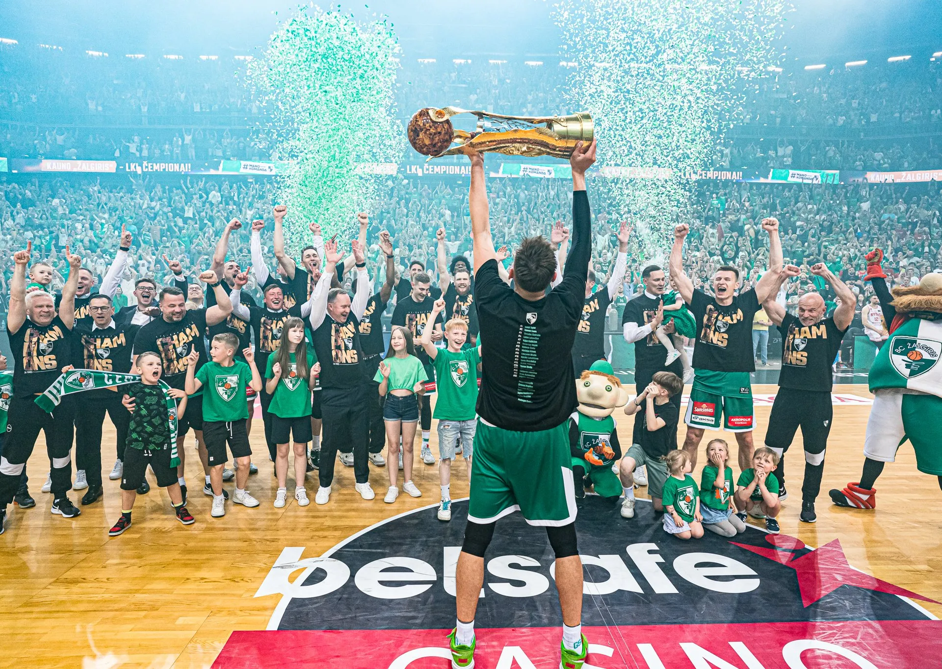 El Zalgiris recupera el título de la Liga lituana