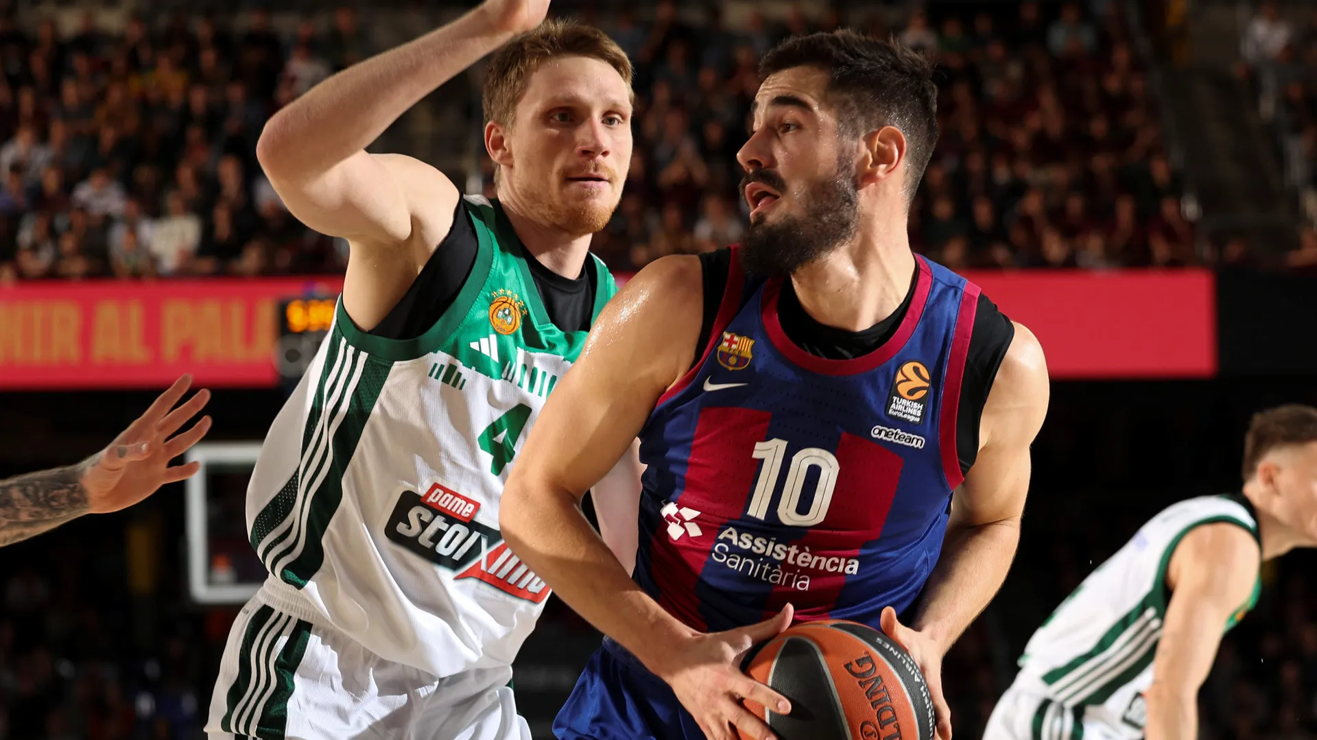 Un Barça coral pasa por encima de un gris Panathinaikos (80-72)