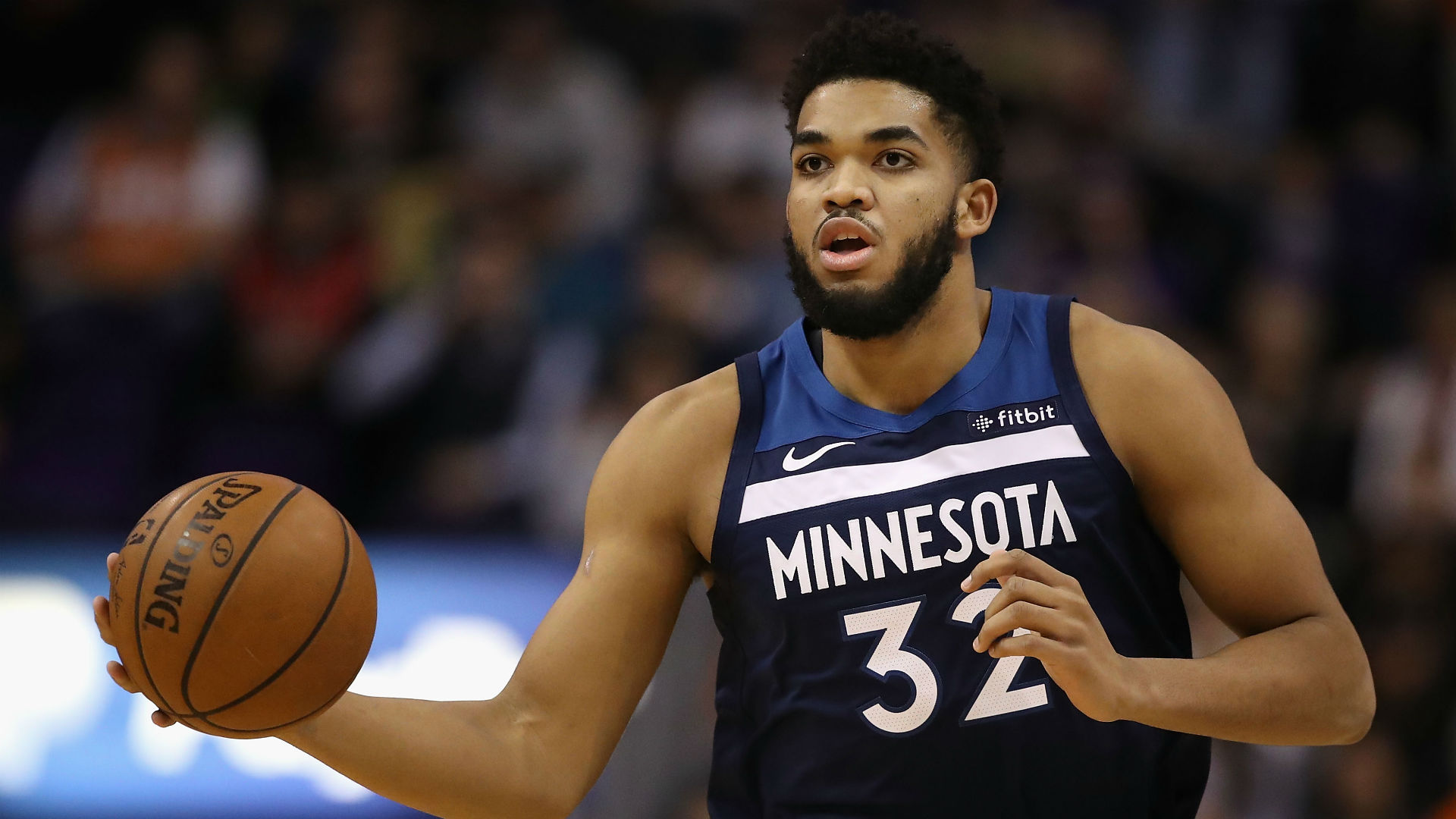 Karl-Anthony Towns, objetivo de los Celtics para la temporada que viene