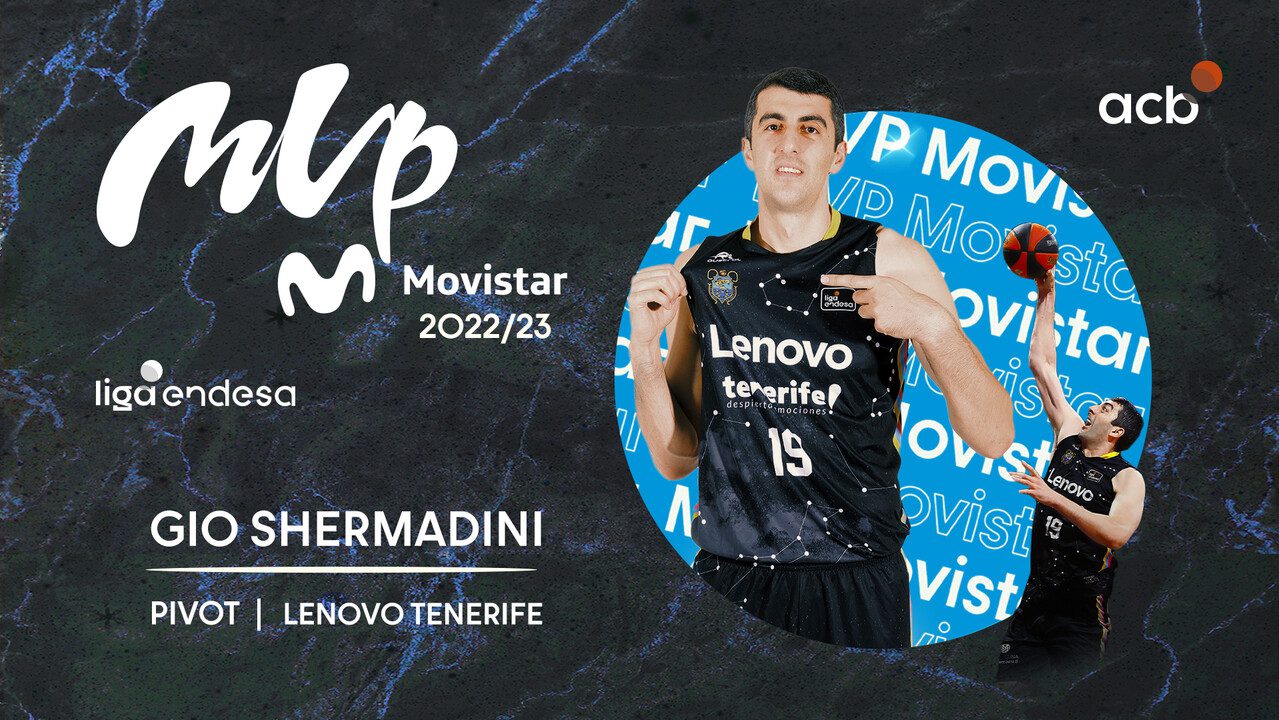 Gio Shermadini es el MVP Movistar de la Liga Endesa 2022-23