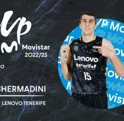 Gio Shermadini es el MVP Movistar de la Liga Endesa 2022-23