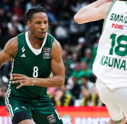 ASVEL suma otra victoria y cierra la semana con fuerza ante Zalgiris, 88-79
