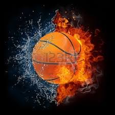 La figura del jugador de baloncesto y su alrededor