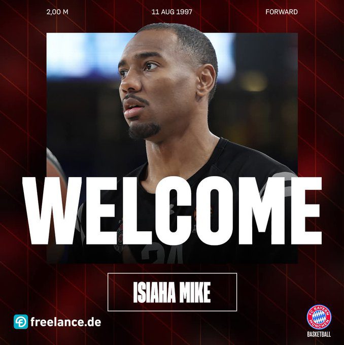 Isiaha Mike regresa a Alemania con el Bayern Múnich