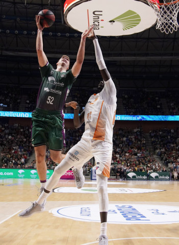 Carácter del Unicaja para ganar a Kirolbet Baskonia (82-72)