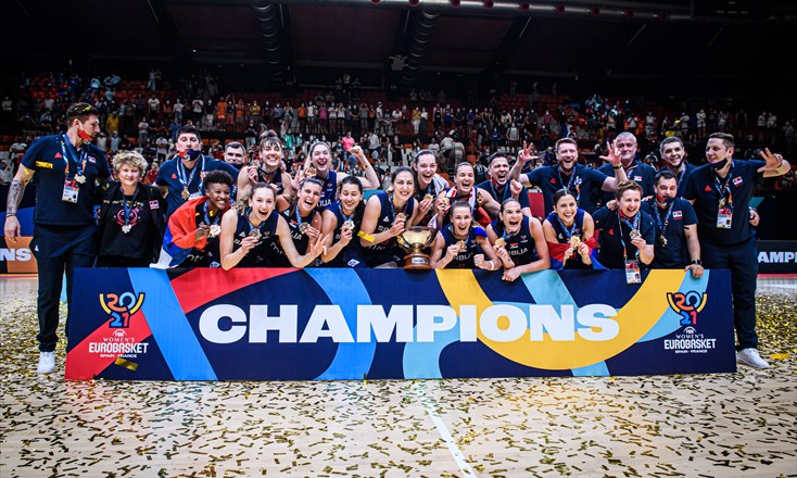 Serbia derrota Francia y celebra su segundo título del EuroBasket Femenino FIBA