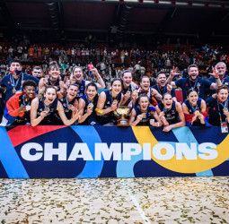 Serbia derrota Francia y celebra su segundo título del EuroBasket Femenino FIBA