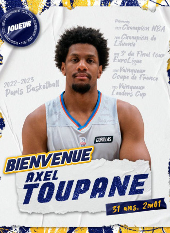 El Metropolitans 92 anuncia el fichaje de Axel Toupane